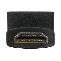 Maplin 90 Degree Fixed Angle HDMI Male to HDMI Female Adapter - Black