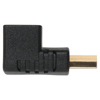 Maplin 90 Degree Fixed Angle HDMI Male to HDMI Female Adapter - Black