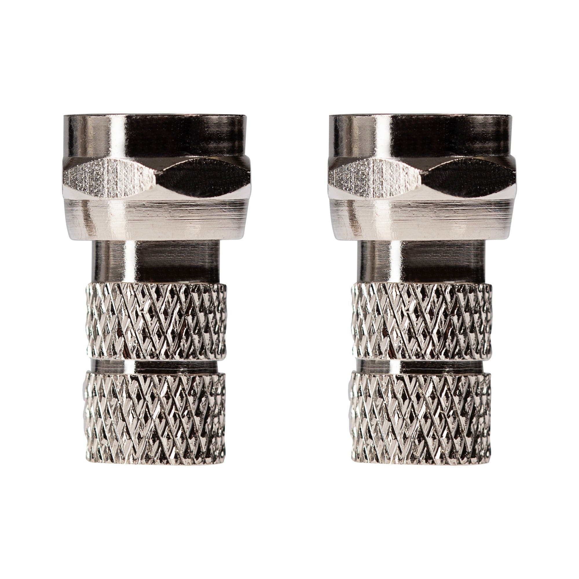 Maplin F Type Connector RG58U Satellite Aerial Coaxial Cable - Pack of 2