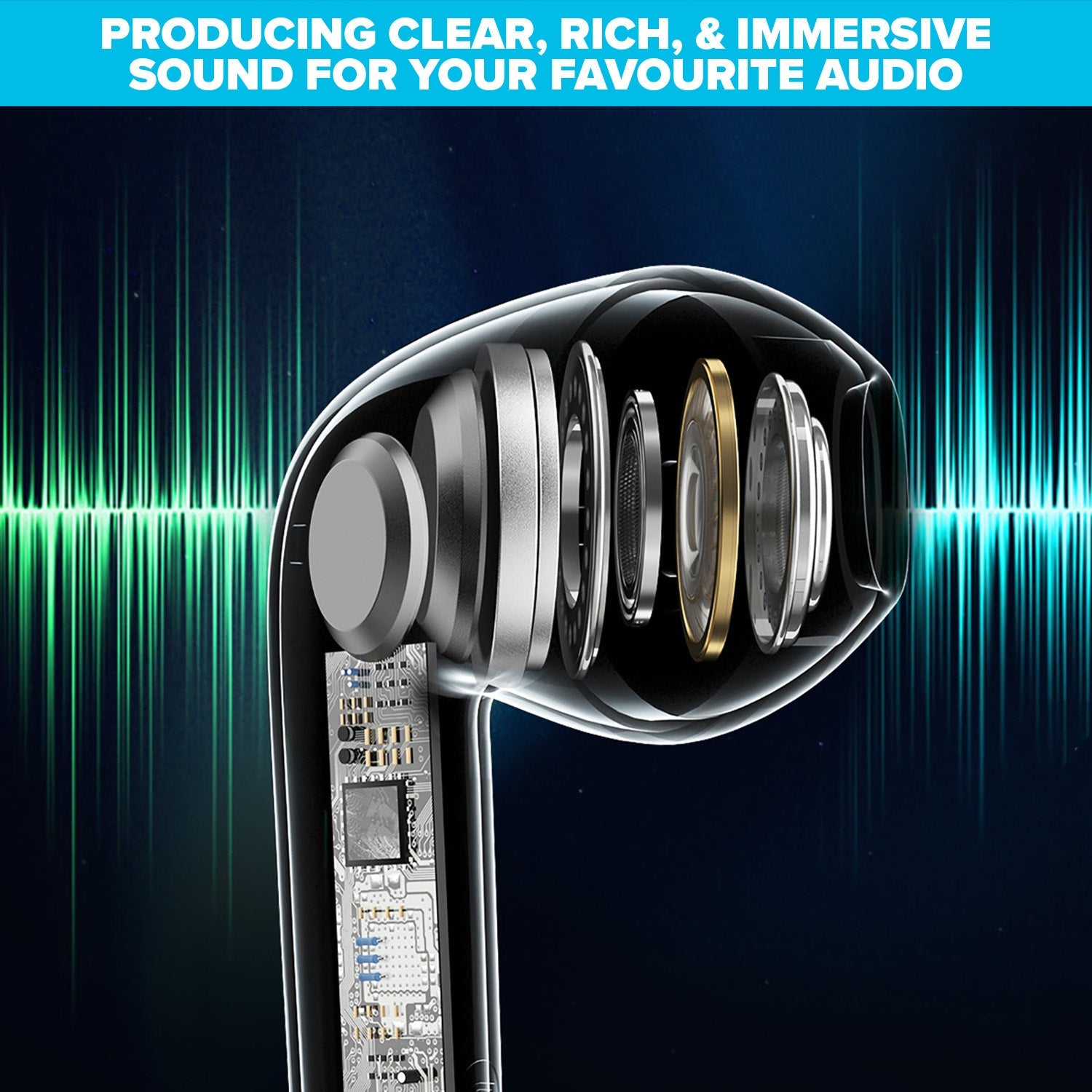 Maplin Bluetooth Earphones – White