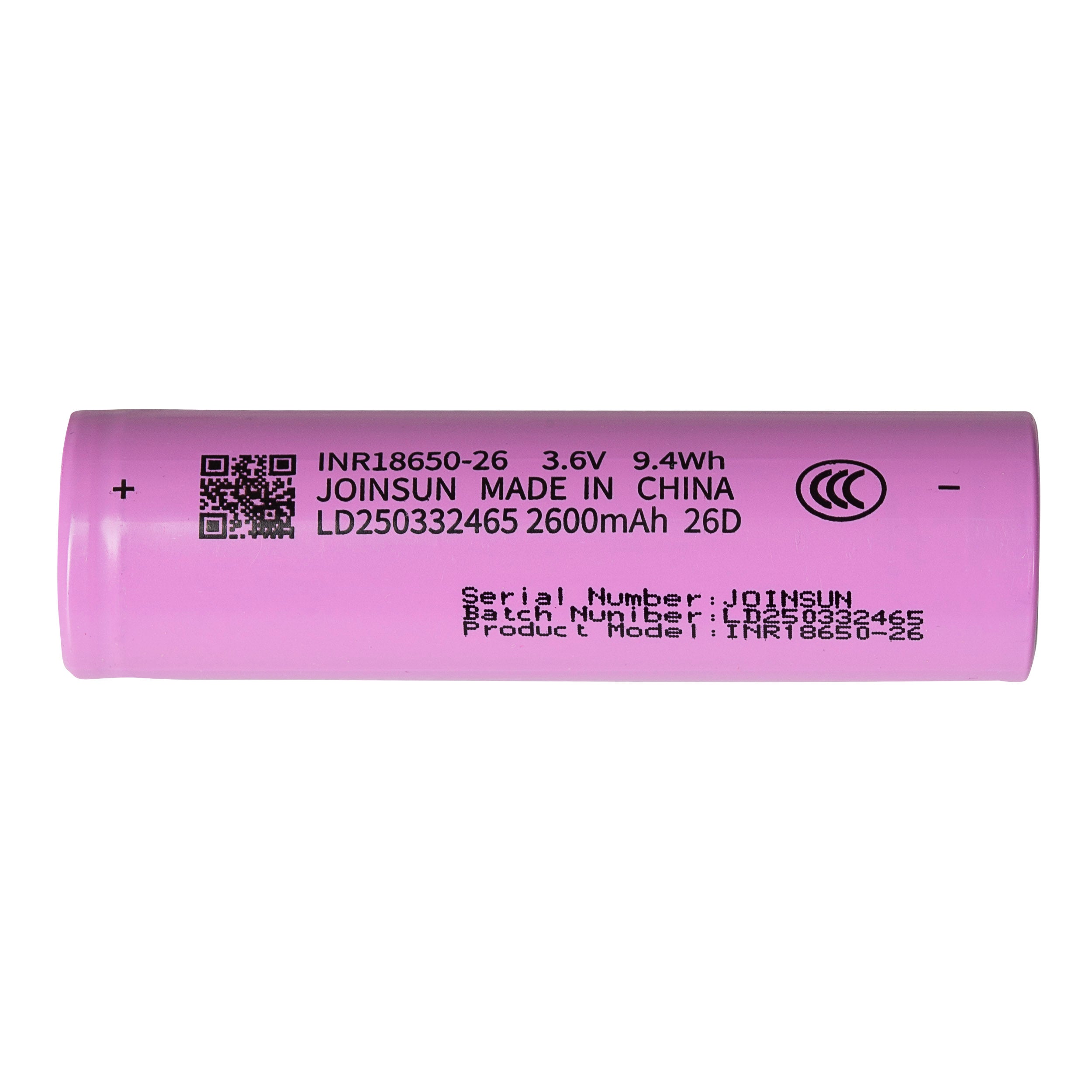 Maplin 18650/R280 Flat Tip Rechargeable Lithium Battery