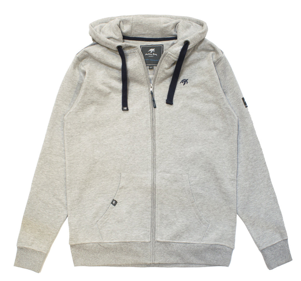 Unisex Boatyard Full Zip Hoodie - Grey