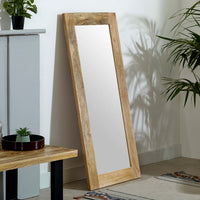 Merlin Mango Wooden Mirror Extra Long