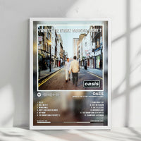 Oasis - What's the Story Morning Glory - Album Cover Poster with Full Tracklist