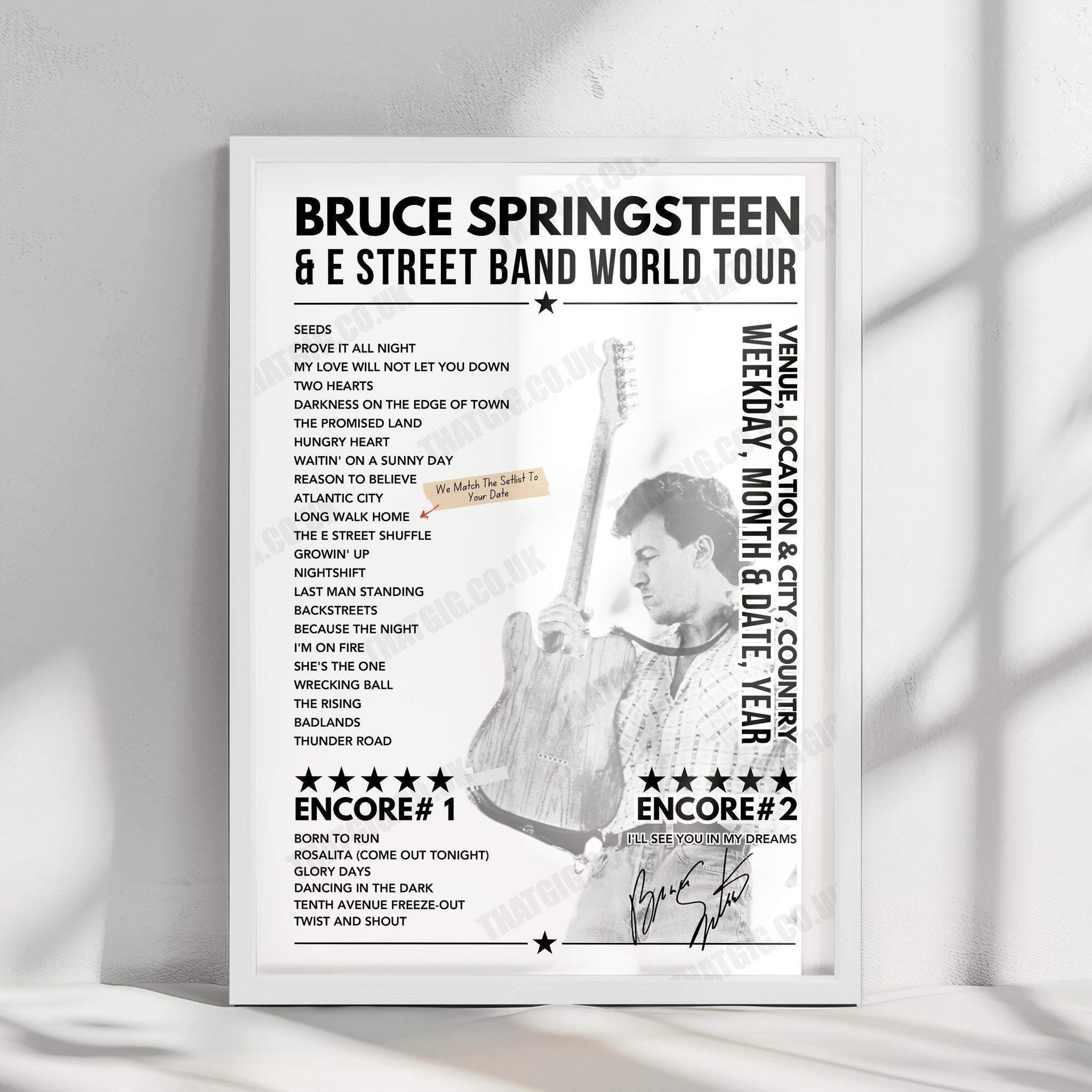 Bruce Springsteen at Citizens Bank Park, Philadelphia - 21st Aug 2024