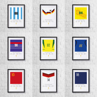 Brazil 1994 World Cup Squad Print