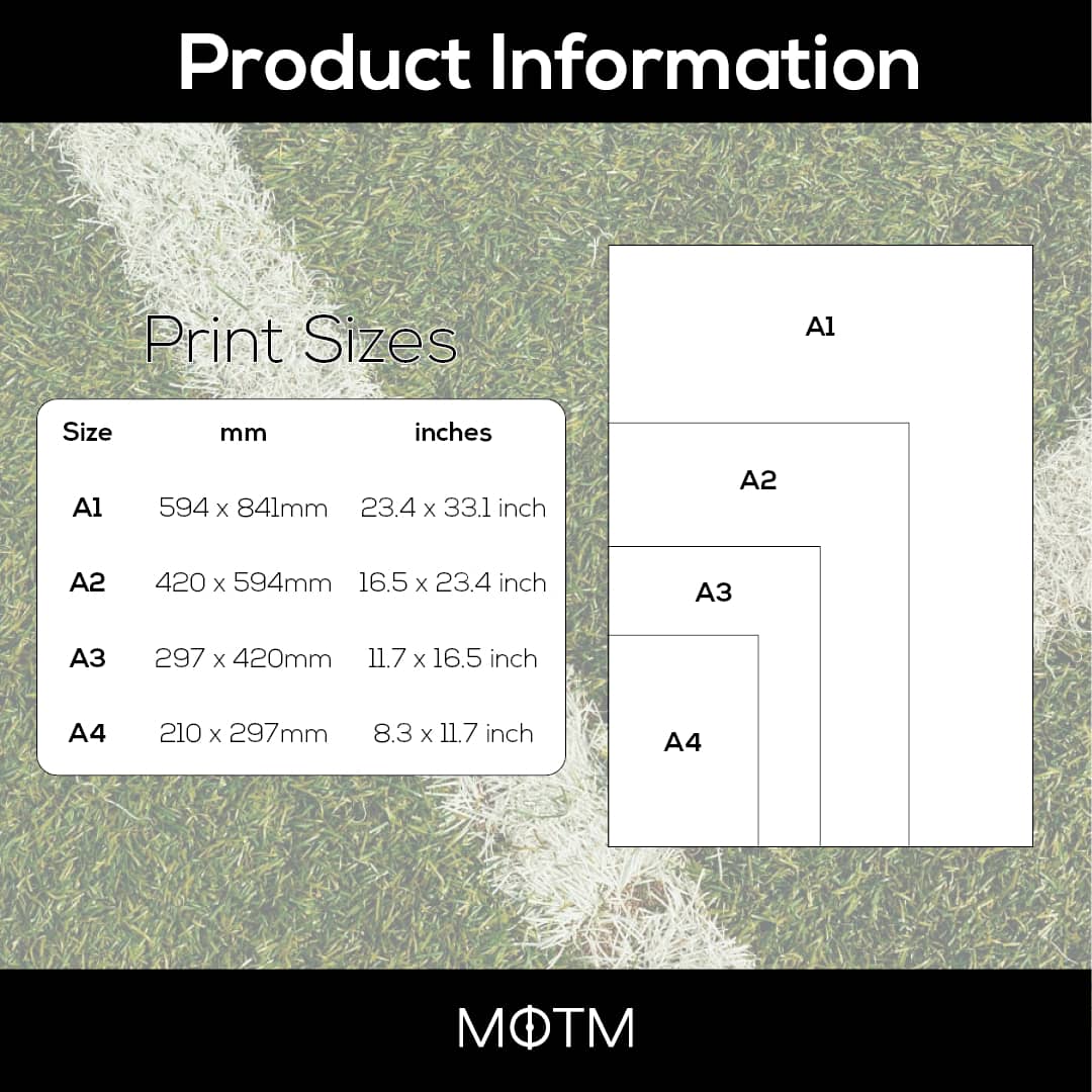 Denis Law Legend Stats Print