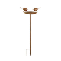 Robin Bird Bath Feeder