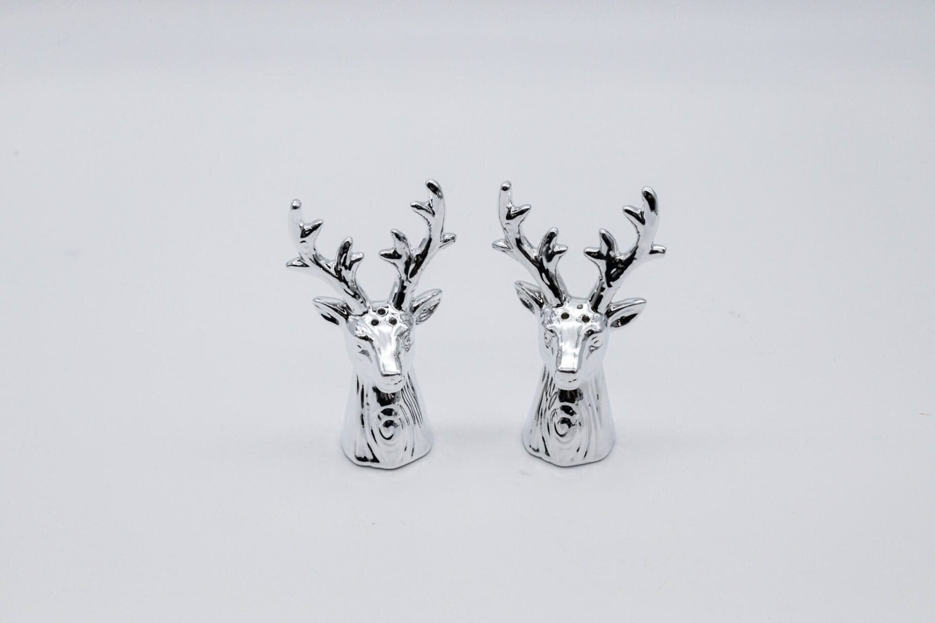 Stag Head Salt and Pepper Shaker Pots