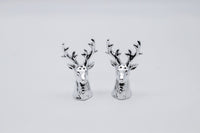 Stag Head Salt and Pepper Shaker Pots