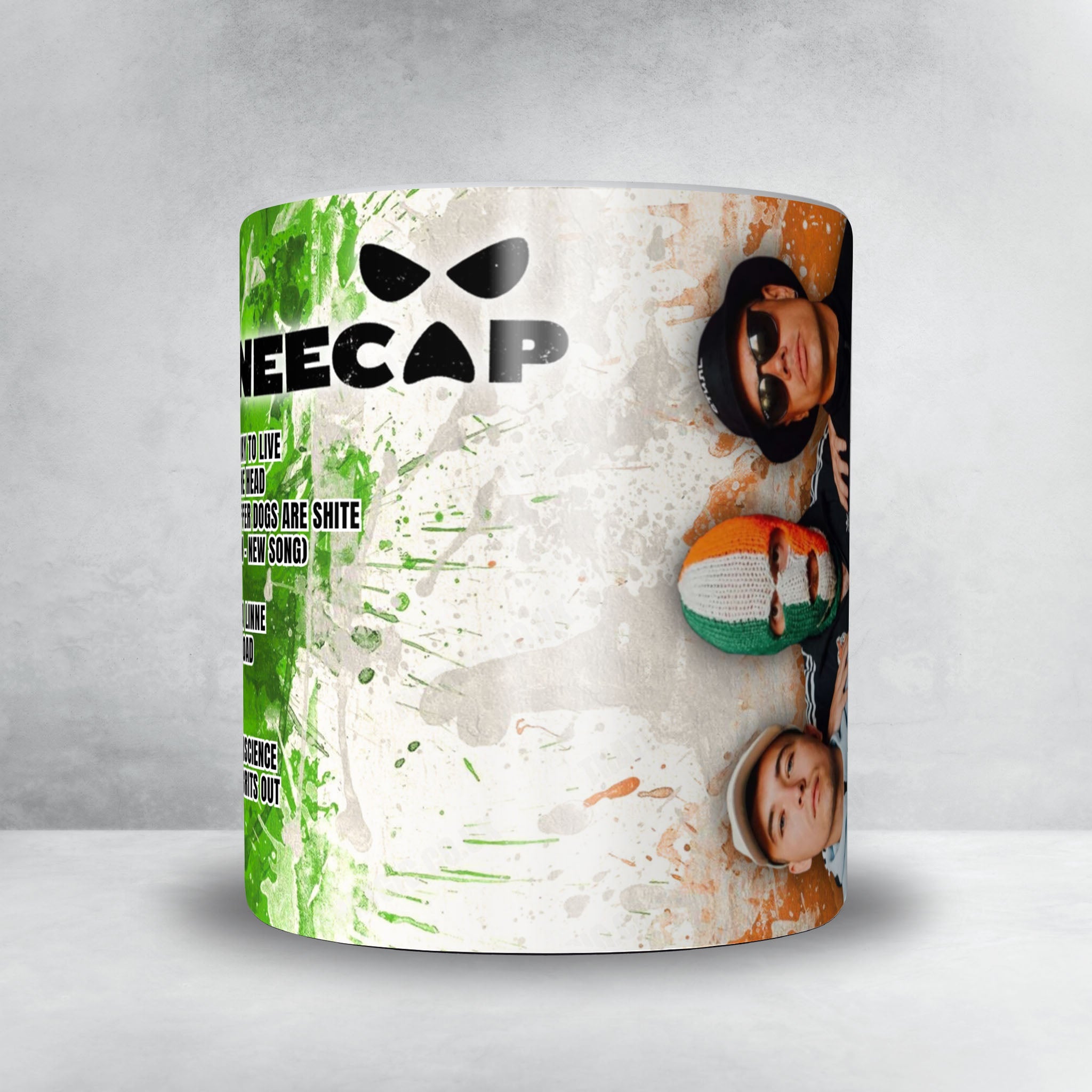 Kneecap Setlist Mug - Glastonbury Festival, Pilton, England - June 28th, 2025