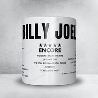 Billy Joel Setlist Poster - Ohio Stadium - August 5th, 2023