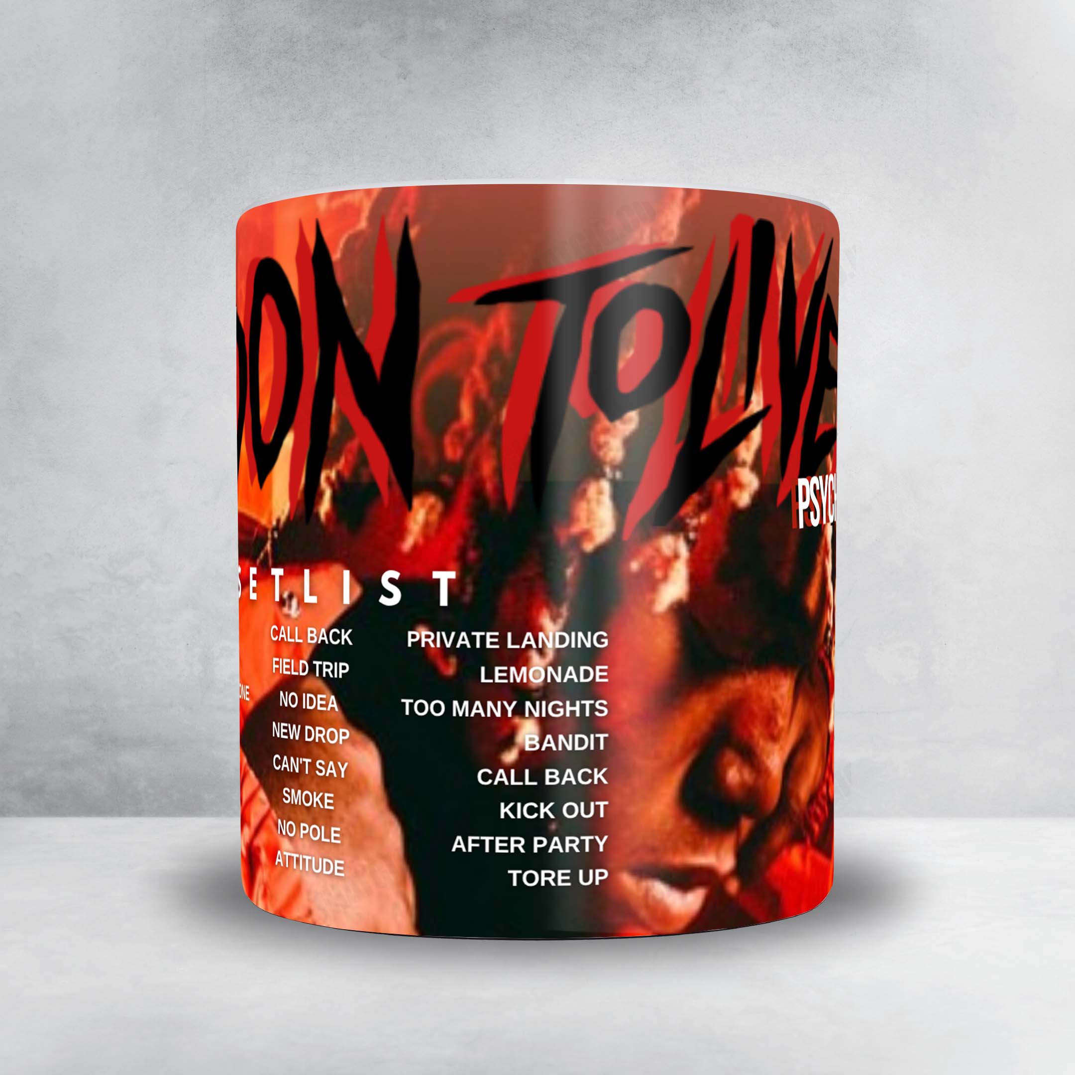 Don Toliver Setlist Mug - AFAS Live, Amsterdam - May 26th, 2025