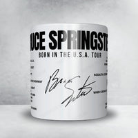 Bruce Springsteen Setlist Mug - Giants Stadium, East Rutherford - August 19th, 1985