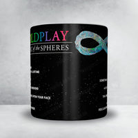 Coldplay Setlist Mug - Allegiant Stadium, Las Vegas - June 6th, 2025