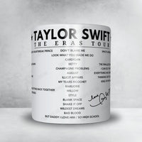 Taylor Swift Setlist Poster - Wembley, London - 15th August 2024