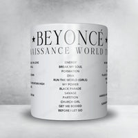 Beyoncé Setlist Mug - Friends Arena, Solna - May 11th, 2023