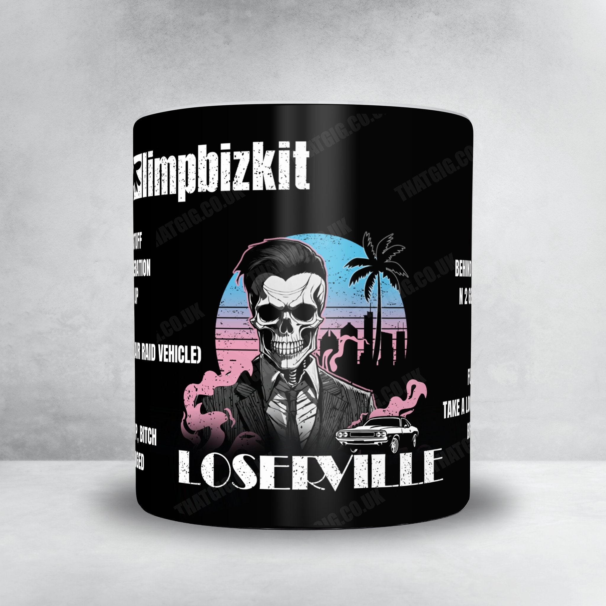Limp Bizkit Setlist Mug - RV Inn Style Resorts Amphitheater, Ridgefield, WA, USA - August 21st, 2024