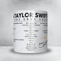 Taylor Swift Setlist Mug - Rogers Centre, Toronto - November 15th, 2024