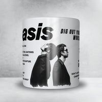 Oasis Setlist Mug - Wembley Stadium, London, England - July 11th, 2009