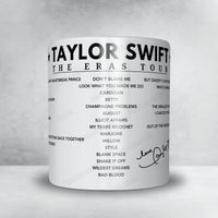Taylor Swift Setlist Mug - Wembley Stadium, London on June 23rd 2024.