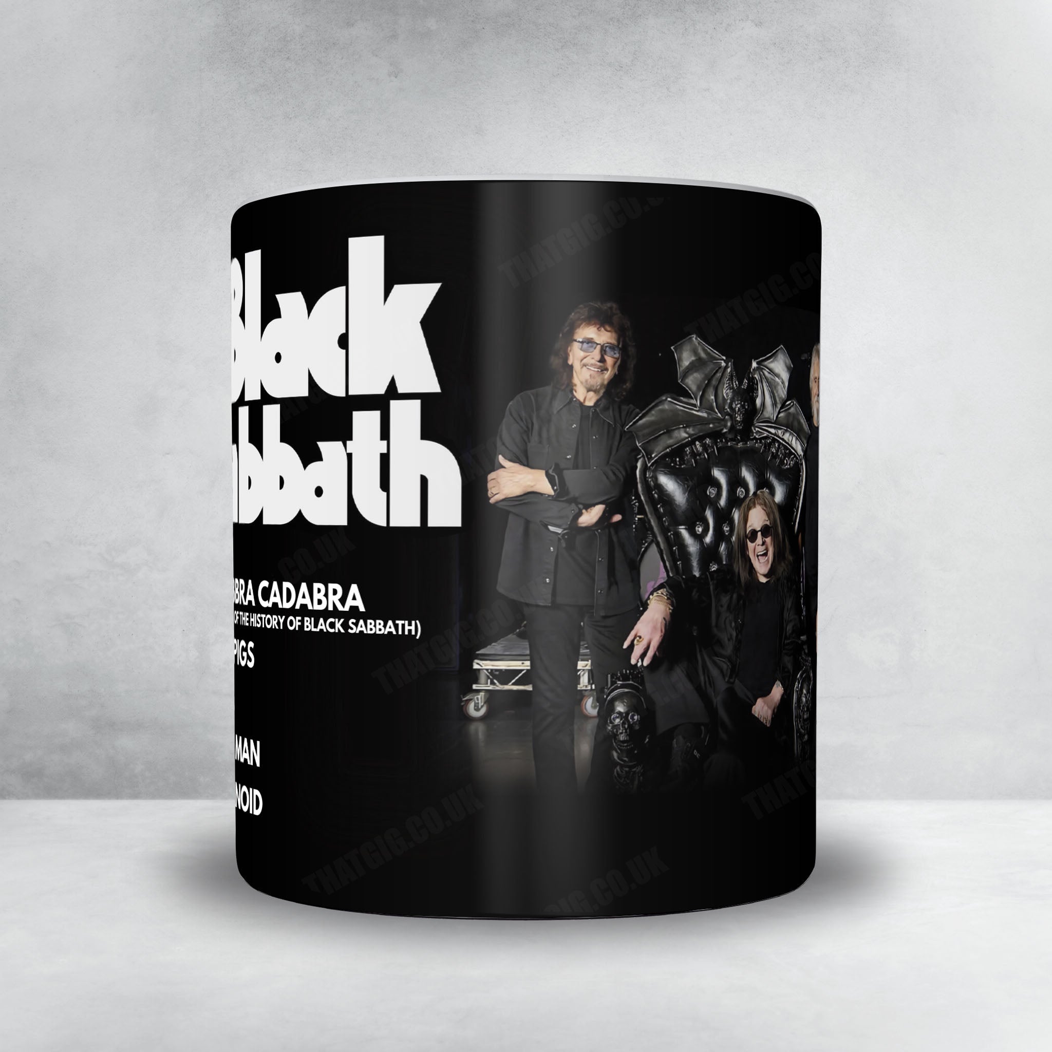 Black Sabbath Setlist Poster - Back to the Beginning - Villa Park, Birmingham - July 5th, 2025