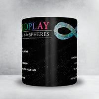Coldplay Setlist Mug - Wembley Stadium, London - August 22nd, 2025