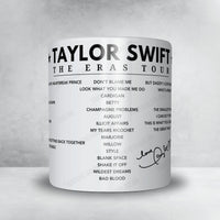 Taylor Swift Setlist Mug - Anfield, Liverpool, June 14th, 2024