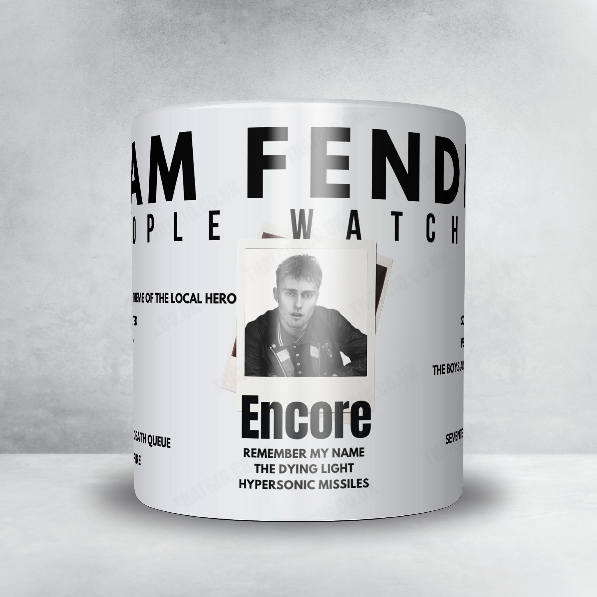 Sam Fender Setlist Poster - Zenith, Munich - March 12th, 2025