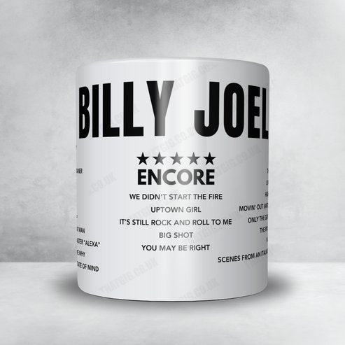 Billy Joel Setlist Mug - Madison Square Garden - September 9th, 2022