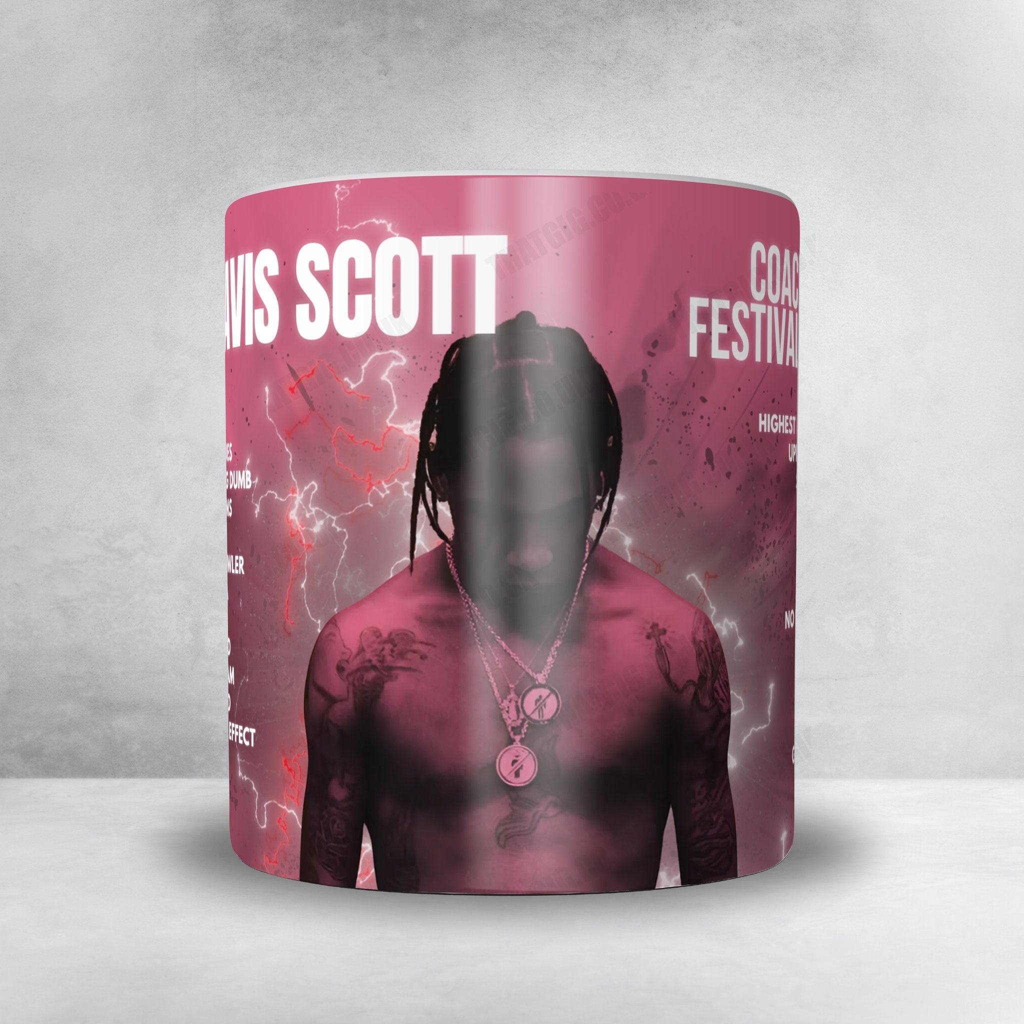 Travis Scott Setlist Poster - Empire Polo Club Festival - April 12th, 2025