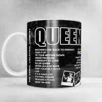 Queen Setlist Poster - Superbowl, Sun City - October 14th, 1984