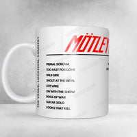 Mötley Crüe Setlist Poster - Wembley Stadium, London - July 1st, 2023