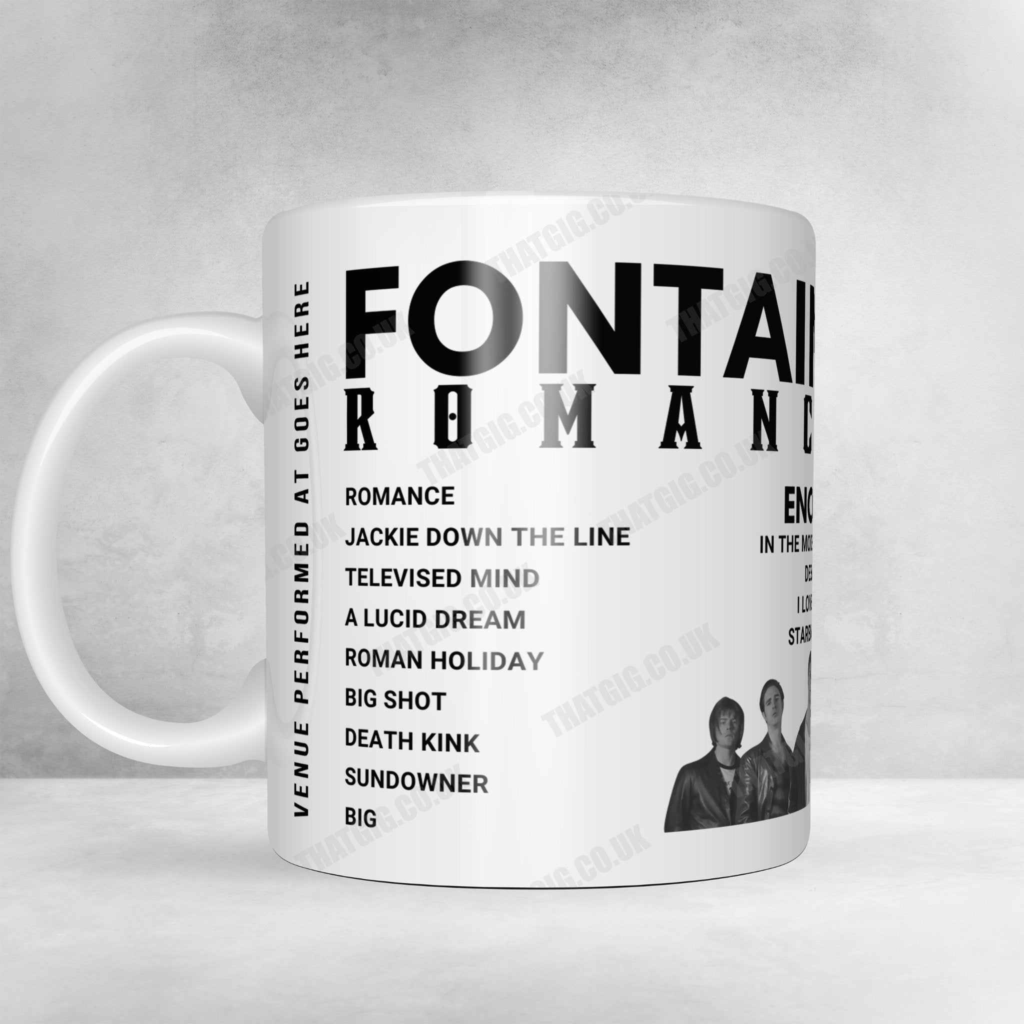 Fontaines D.C. Setlist Poster - X-TRA, Zurich, Switzerland - November 5th, 2024