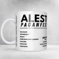 Alestorm Setlist Poster - Le Zénith, Paris, France - January 22nd, 2025