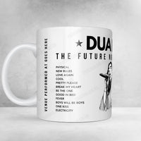 Dua Lipa Setlist Poster - The O2 Arena - May 2nd, 2022