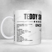 Teddy Swims Setlist Poster - KEMBA Live!, Columbus - September 23rd, 2024