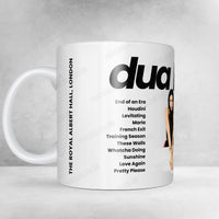 Dua Lipa Setlist Poster - Royal Albert Hall - October 17th, 2024