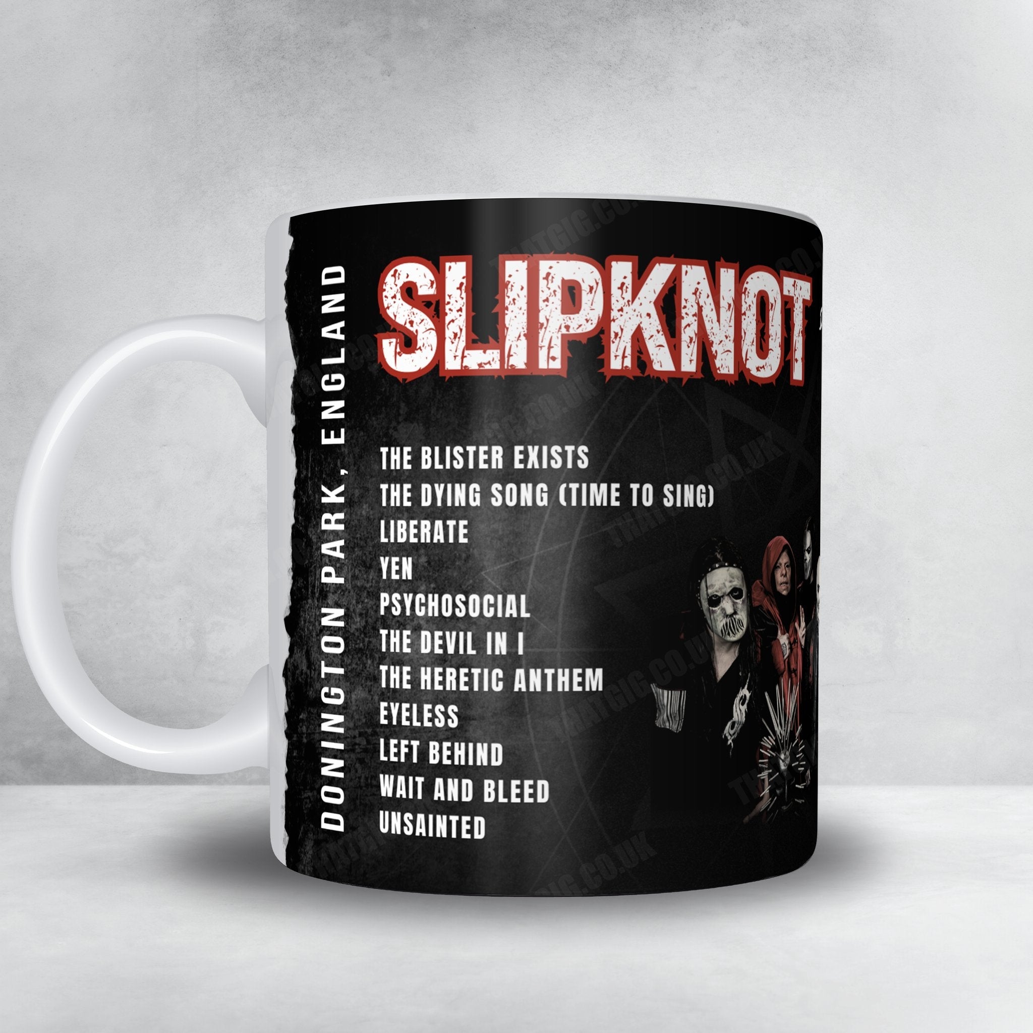 Slipknot Setlist Poster- Download Festival, Donington Park - June 11th, 2023