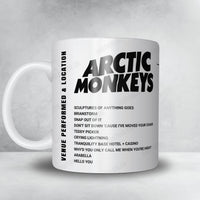 Arctic Monkeys Setlist Mug - Singapore Indoor Stadium, Singapore - February 28th, 2023