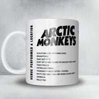 Arctic Monkeys Setlist Mug - Glattbrug, Rümlang - August 23rd, 2022