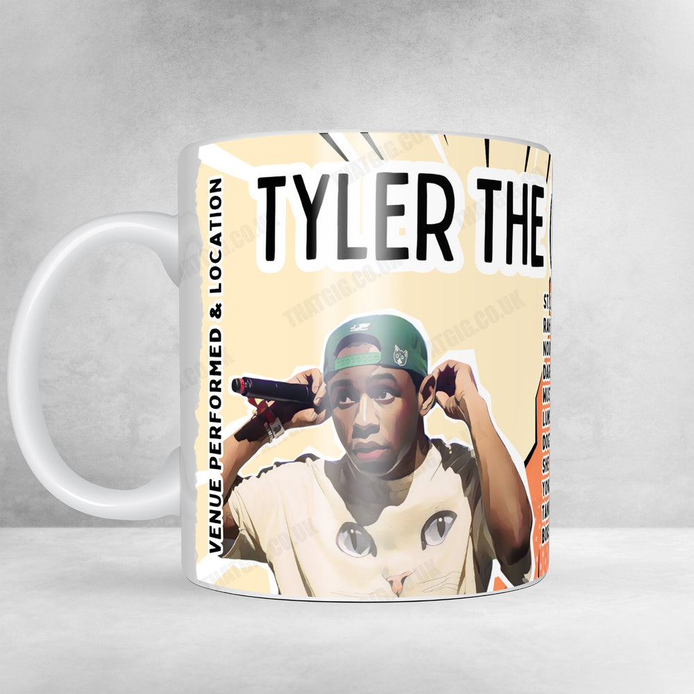 Tyler, The Creator Setlist Mug - Camp Flog Gnaw Carnival 2024 - November 16th, 2024