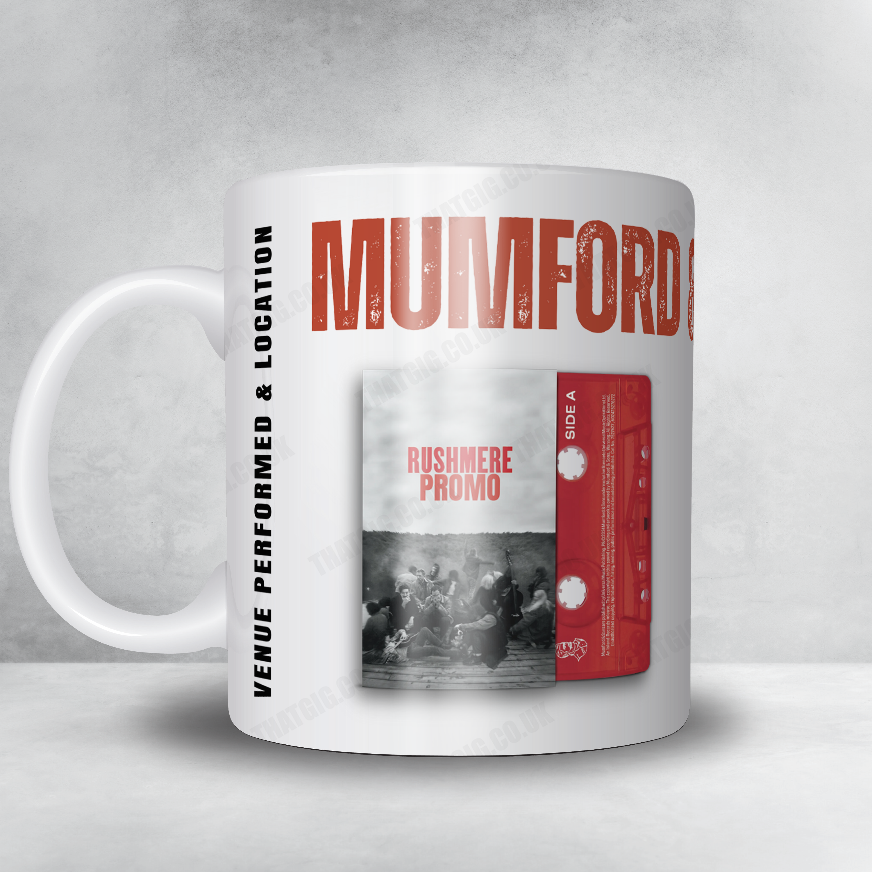 Mumford & Sons Setlist Mug - New York Public Library, New York - September 26th, 2024