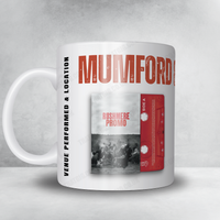 Mumford & Sons Setlist Mug - New York Public Library, New York - September 26th, 2024