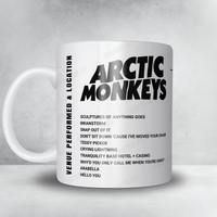Arctic Monkeys Setlist Poster - Pedreira Paulo Leminski, Curitiba - November 8th, 2022