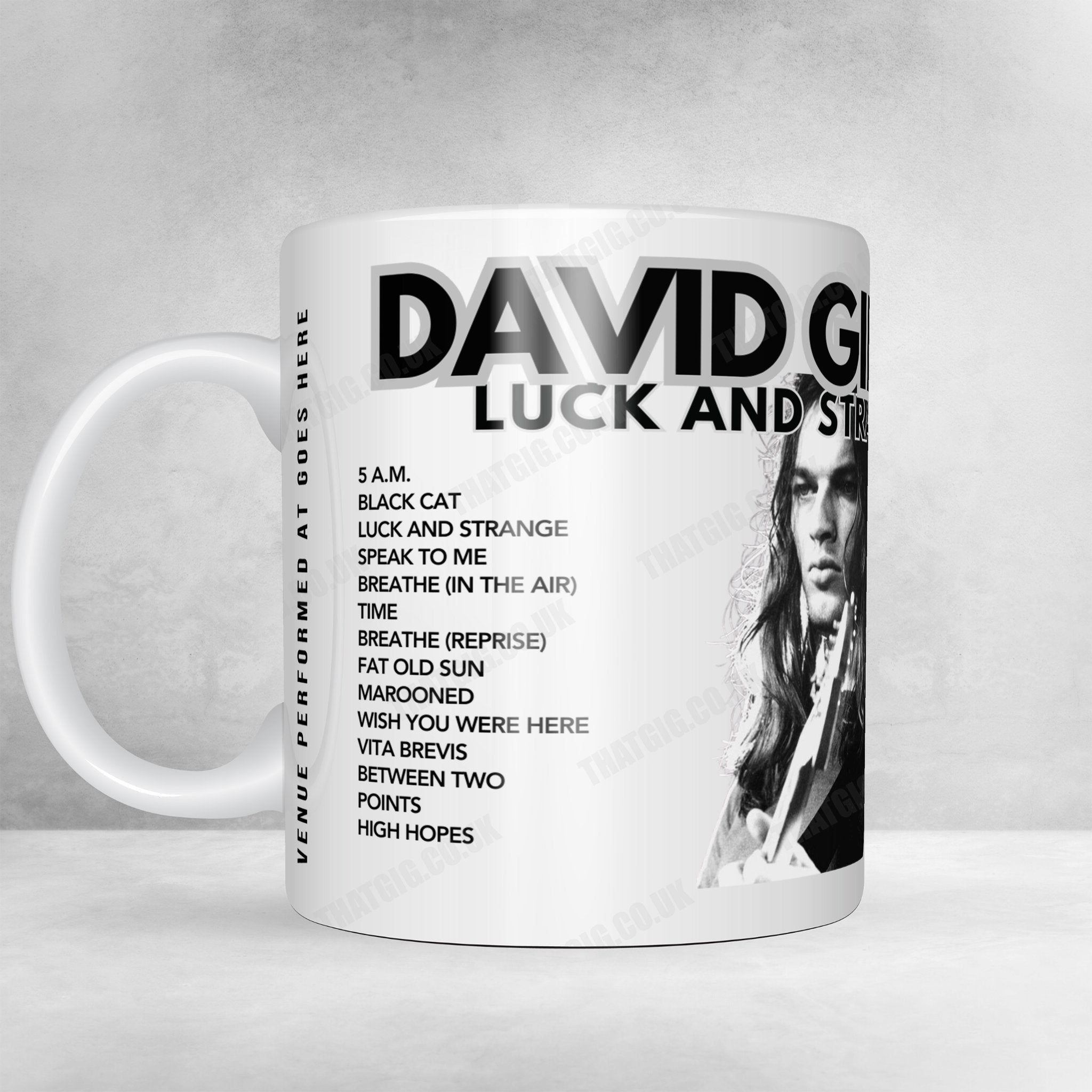 David Gilmour Setlist Poster - Royal Albert Hall, London - October 9th, 2024