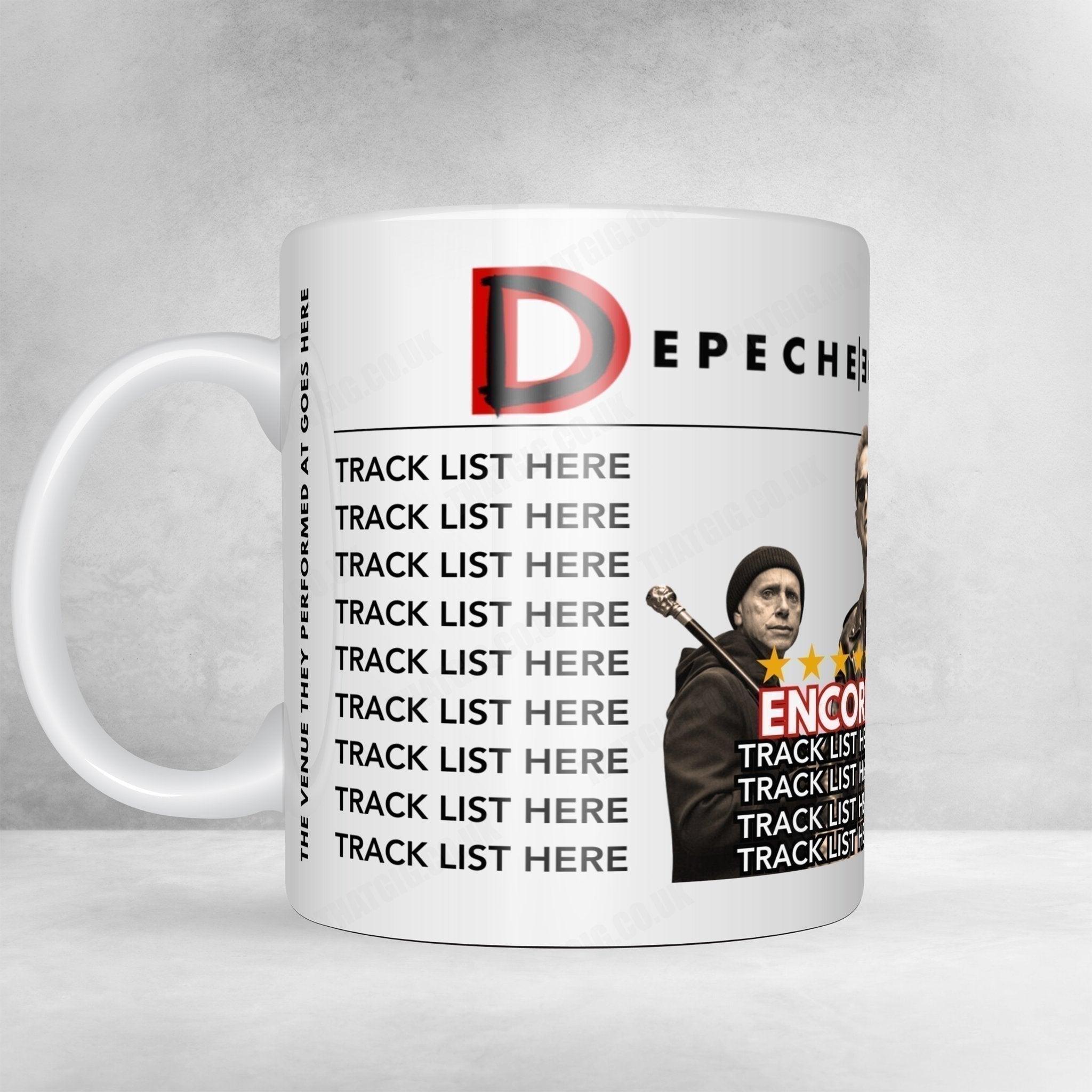 Depeche Mode Setlist Poster - Bizkaia Arena, Barakaldo - March 21st, 2024