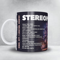 Stereophonics Setlist Mug - Ormeau Park, Belfast - June 5th, 2025