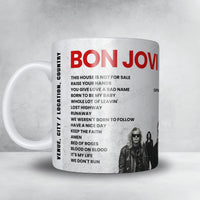 Bon Jovi Setlist Mug - Ernst Happel Stadion, Vienna - July 17th, 2019