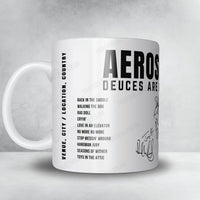Aerosmith Setlist Mug - Park Theater at Park MGM, Las Vegas - February 13th, 2020